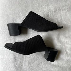 Everlane The Glove Mule ReKnit Black Size 8.5